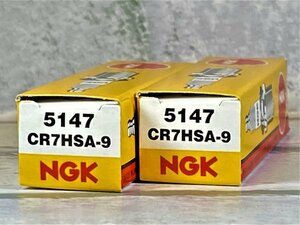 ＮＧＫ　ＣＲ７ＨＳＡー９　２本セット　ホンダ　トゥデイ　ＡＦ６７　０４ー　適合　新品！