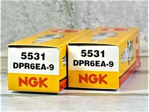 ＮＧＫ　ＤＰＲ６ＥＡー９　２本セット　カワサキ　バルカン１５００クラシックＦＩ　ＶＮＴ５０Ｊ　００ー　適合　新品！