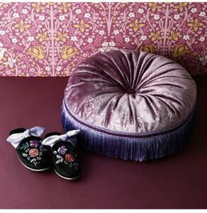  Anna Sui Francfranc collaboration franc franc round cushion 