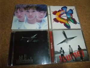 [CD][送100円～] w-inds. アルバム セット 4枚 1st message ageha THANKS Journey