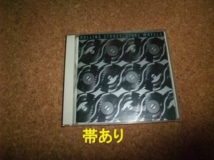 [CD] 帯あり 国内盤 1989年盤 ローリング・ストーンズ スティール・ホイールズ STEEL WHEELS