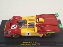◆91 アシェット 公式フェラーリF1コレクション vol.91 フェラーリ512M Ferrari 512M Brands Hatch 1000km ブランズ・ハッチ 1000km (1971)_画像6