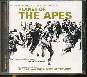 JA721●【送料無料】ジェリー・ゴールドスミス(Jerry Goldsmith)「猿の惑星(PLANET OF THE APES) サウンドトラック」CD