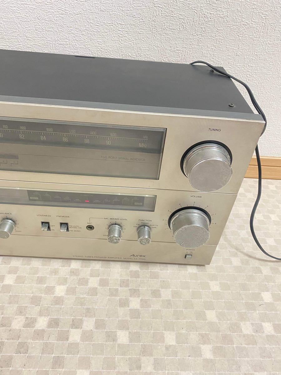 動作OK Aurex オーレックス SA-7900 プリメインアンプ ラジオ | JChere