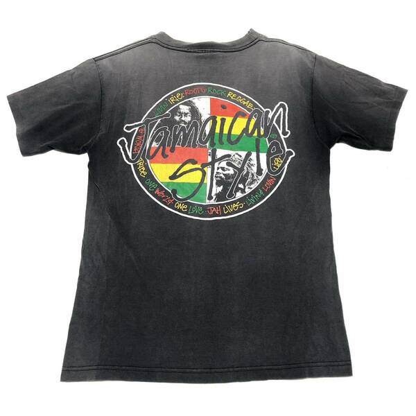 希少 レア ビンテージ Tシャツ Jamaican Style アメリカ製 Vintage レゲェ ボブマリー