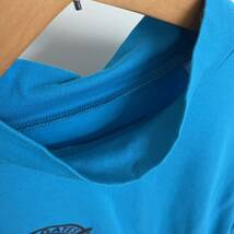 パーリーゲイツ 半袖　モックネックシャツ　4 ブルー　送料無料　ポロシャツ　ハイネックシャツ_画像9