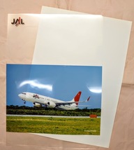【レア 】 JAL/日本航空 B737 ボーイング737のポストカードとステッカー、クリアファイルのセット_画像9