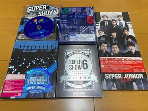 SUPERJUNIOR スーパージュニア すじゅ 初回限定盤 DVD Blu-ray CD 直筆メッセージ まとめ売り