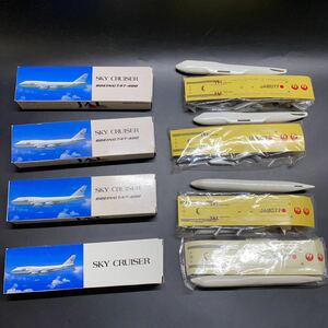 未組立 1/425 JAL スカイクルーザー ボーイング747-400 4点セットSKY CRUISER BOEING747-400 プラモデル 未開封