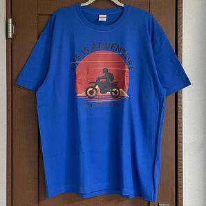 Tシャツ アドベンチャー バイク オートバイ XXLサイズ ティシャツ