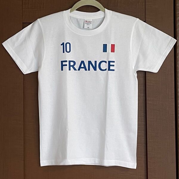 Tシャツ フランス キッズ ジュニア 150サイズ ラグビー フットボール サッカー ティシャツ Tee