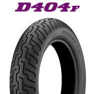 [フロント] DUNLOP 新品 D404 100/90-19 チューブタイプ [イントルーダー ドラックスター]_画像2