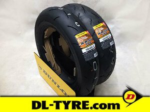 [前後セット] DUNLOP KR337 PRO 100/485-12 120/500-12 [公道不可] NSR NSF TZM