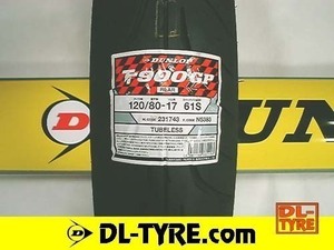 [リヤ] DUNLOP 新品 TT900GP 120/80-17 61S [NSR125F ウルフ RG125ガンマ]