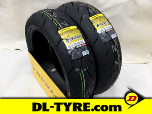 [前後セット] DUNLOP 新品 TT93GP 120/70-12 130/70-12 [グロム GROM]