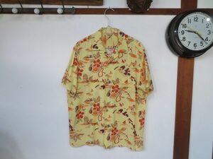 【USED/ビンテージ】1990年代 TOMY CORT HAWAIAN STYLE ORIGINAL アロハシャツ Mサイズ 検索用⇒ 平成レトロ/半袖/シャツ/おしゃれ/D0827