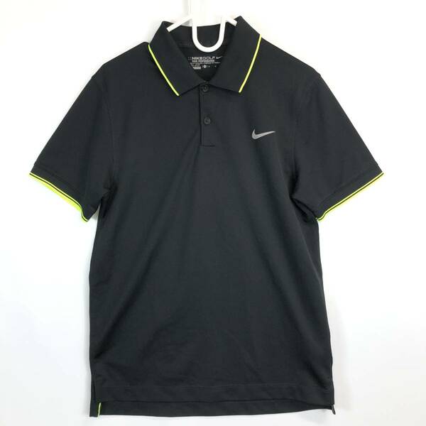 ナイキゴルフ NIKEGOLF 半袖ポロシャツ ブラック Mサイズ 695566 メンズ