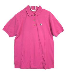  black and white sport wear Black&White polo-shirt with short sleeves 6252215 M size made in Japan pink series 