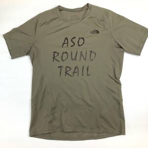 The North Face NT-15 半袖速乾Tシャツ XLサイズ ASO ROUND TRAIL 阿蘇ラウンドトレイル