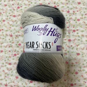 毛糸・イタリア製ソックヤーン・Woolly Hugs・YEAR SOCKS・1玉