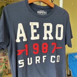  Aeropostale Surf футболка темно-синий ML