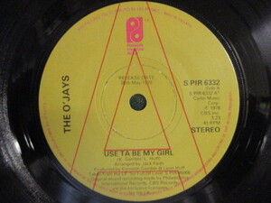 The O'Jays ： Use Ta Be My Girl 7'' / 45s (( Soul )) c/w This Time Baby (( OJays / 落札5点で送料当方負担