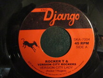 Rocker T & Version City Rockers ： Version City Lady 7'' / 45s (( 90's Roots Reggae ルーツ レゲエ )) c/w Fiya Bunn Roam_画像1