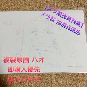 SHAMANKING シャーマンキング メラ旅 メラ原画資料展 複製原画 ハオ