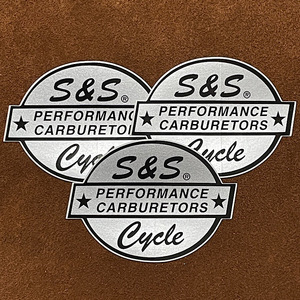 S&S ビンテージ ステッカー ハーレーダビッドソン モーター系 デッドストックバイカー S&S Cycle PERFORMANCE CARBURETORS Vintage Sticker