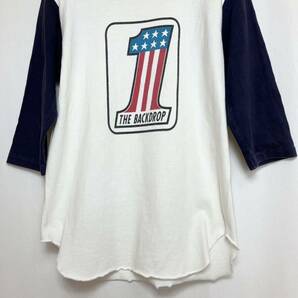 【別注】BACK DROP × Champion 七分袖 Tシャツ ハーレーダビッドソンデザイン S コットン100%／バックドロップ チャンピオンの画像6