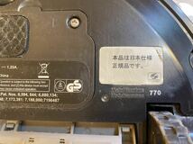 ルンバ 700シリーズ　770 本体のみ　2013 日本仕様　正規品　説明書付き　ロボット掃除機 ブラック_画像4