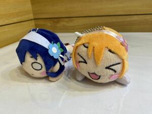 新品！　ラブライブ! 寝そべり　キーチェーン　マスコット　2年生　1年生　僕たちはひとつの光　2体セット