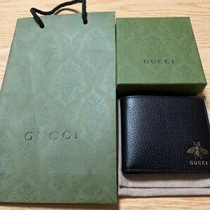 GUCCI 折り財布 蜂