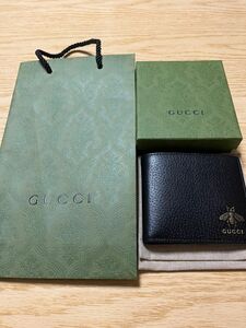 GUCCI 折り財布 蜂