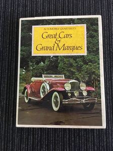 N H7]AUTOMOBILE QUARTERLY'S Great Cars And Grand Marques KIMES BONANZA foreign book catalog automobile retro interior antique 