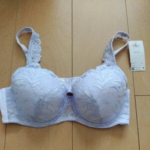  Wacoal Wing resia-ju purple purple c75 C75 bra new goods unused tag attaching 3/4 cup ... when ....