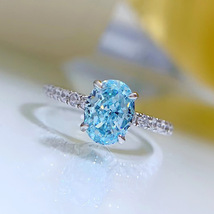 レディース指輪 高級 超綺麗 アクセサリー 宝石 豪華絢爛 ピンク 極上ダイヤモンド 人工ダイヤ 925シルバー 母の日ギフト cb14_画像5