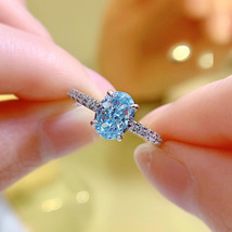レディース指輪 高級 超綺麗 アクセサリー 宝石 豪華絢爛 ピンク 極上ダイヤモンド 人工ダイヤ 925シルバー 母の日ギフト cb14_画像8