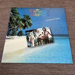 【国内盤】10cc TROPICAL&LOVE / LP レコード / RJ7603 / ライナー有 / 洋楽ロック /