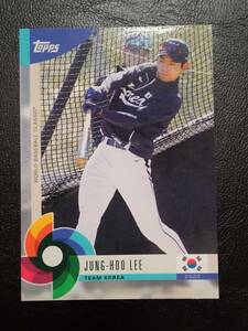 2023 Topps World Baseball Classic Global Stars 38 JUNG-HOO LEE 李 政厚 イ・ジョンフ WBC