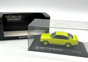 △Opel Kadett Minardi Yellow ミニチャンプス ミニカー 1/4