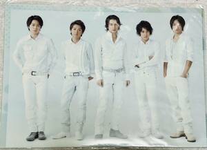 嵐 ARASHI LIVE TOUR 2010年 scene〜君と僕の見ている風景 公式 集合 クリアファイル 新品未開封 相葉雅紀二宮和也松本潤大野智櫻井翔