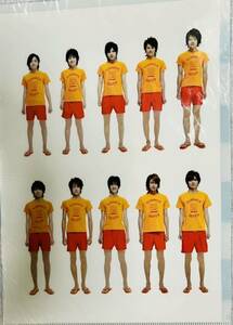 サマーなら歌って踊けて JohnnYs SUMMARY 2008 Hey!Say!JUMP 公式限定集合クリアファイル 新品未開封 山田涼介中島裕翔八乙女光高木雄也