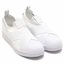 新品未使用 adidas スーパースター スリッポン【27.5cm】定価9990円 スニーカー アディダス superstar super star 白 靴 SST SLIP-ON 7052_画像2