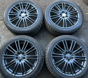 スタッドレス　7J 17インチ OF 47 100 5H 215/45R17 ナンカン　AW−1 2020年製　プリウス 86 BRZ ウィッシュ レガシィ　4本セット