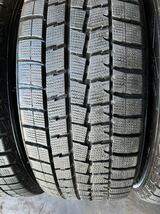 ダンロップ ウィンター　マックス WM01 225/55R17 97Q エクストレイル スカイライン アテンザ RX-8 アルファード　2019年製　　深溝　4本_画像3