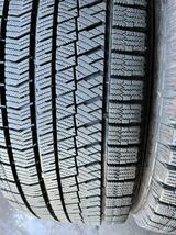 スタッドレス　ホンダ インスパイア 純正 17インチ　7.5J +55 PCD114.3 225/55R17 (225/50R17 ) アコード BS VRX2 4本セット_画像10