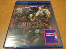 DRIFTERS ドリフターズ　未開封輸入盤Blu-ray　櫻井孝宏/中村悠一/小野大輔/安元洋貴/石田彰/平野耕太　送料185円で最大４点まで同梱可_画像1