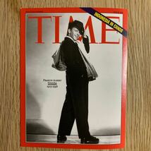 TIME フランクシナトラ Francis Albert Frank Sinatra AD CARD ポストカード 非売品 ノベルティ_画像1