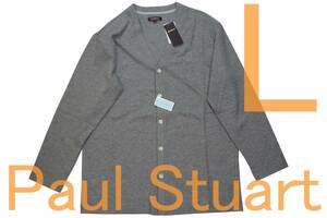  prompt decision * paul (pole) Stuart PAUL STUART for man cardigan (L)N4 new goods 